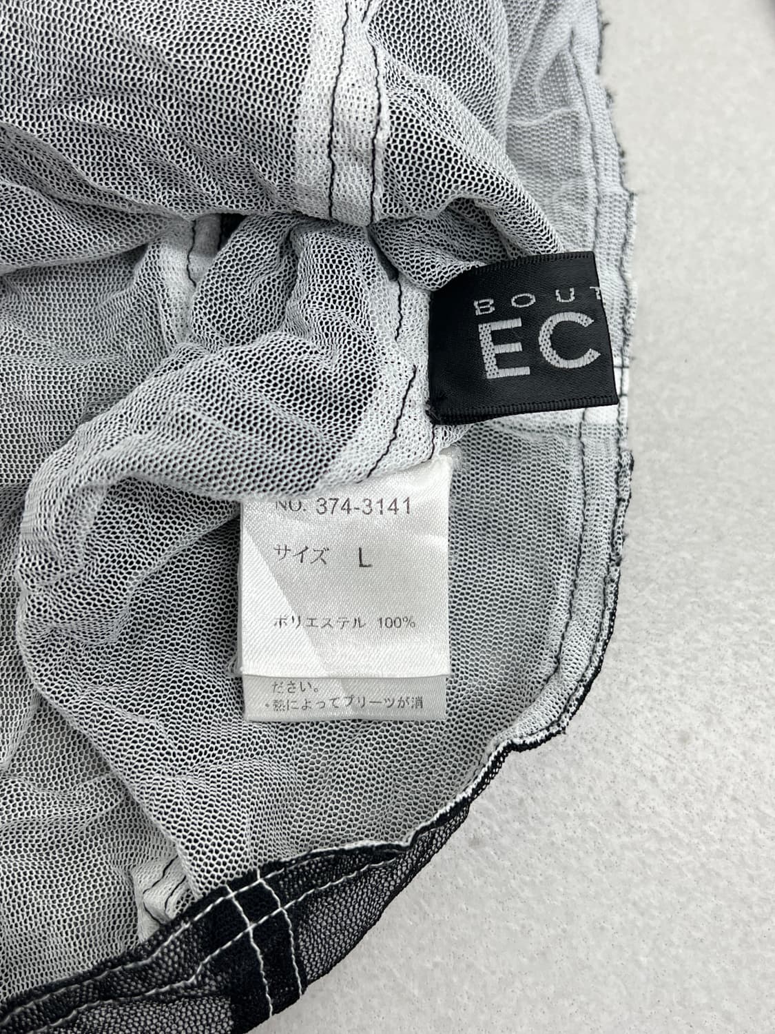BOUTIQUE ECHO 매쉬 셔츠 상품이미지5