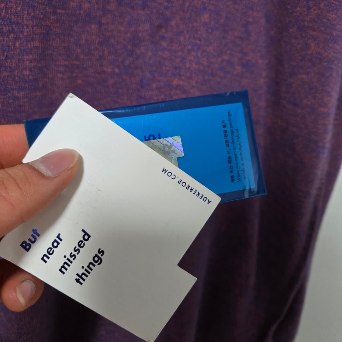 아더에러 21ss 언밸런스 니트 베스트 (태그 포함)/ 남성 조끼 / 남 상품이미지4