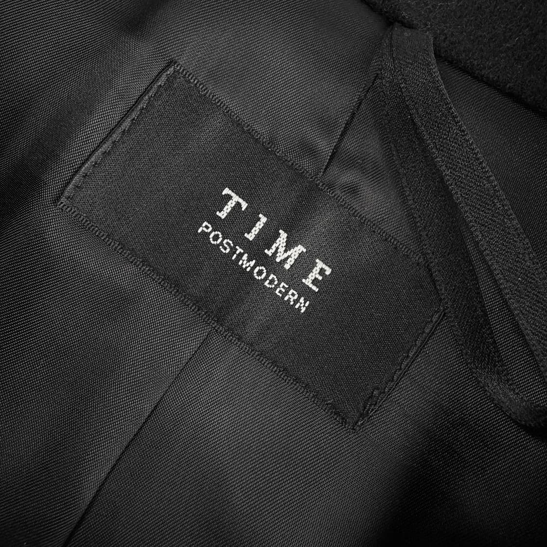 타임 캐시미어 블렌드 핸드메이드 코트 상품이미지2