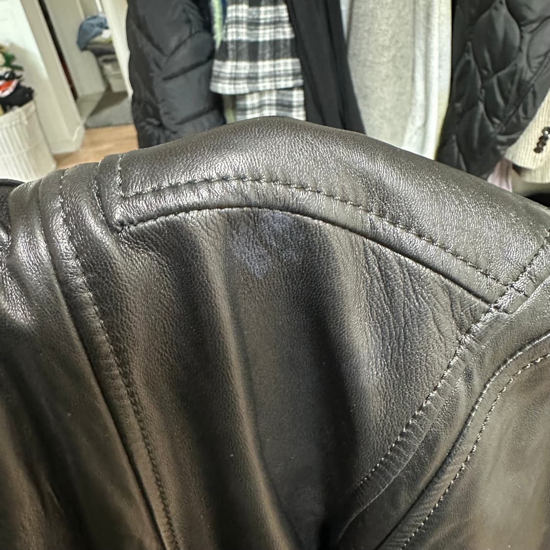 110 솔리드옴므 양가죽 자켓 상품이미지8