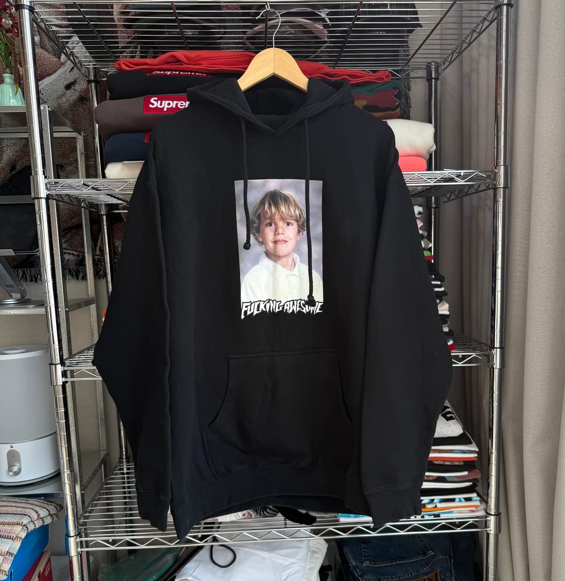 퍼킹어썸 포토 후드티 상품이미지3