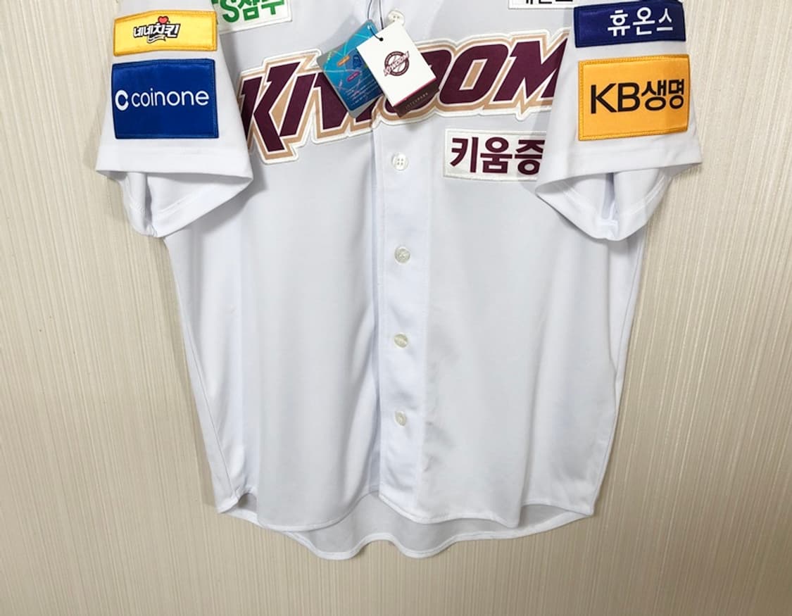 KBO 19시즌 키움히어로즈 홈유니폼/져지 XL(105) #52 박병호 상품이미지3