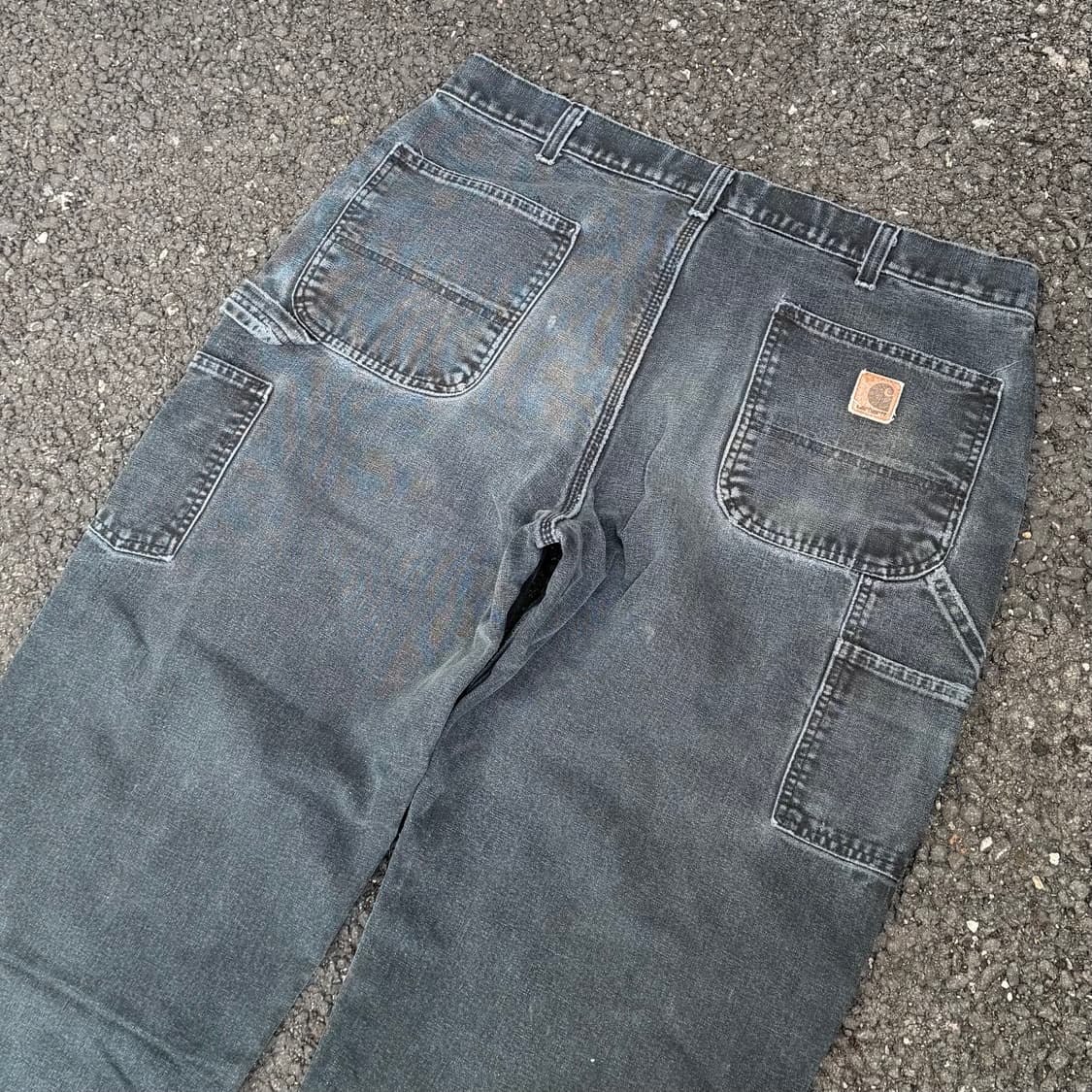 OG 빈티지 칼하트 B111 BLK 싱글니 카펜터 팬츠 상품이미지7