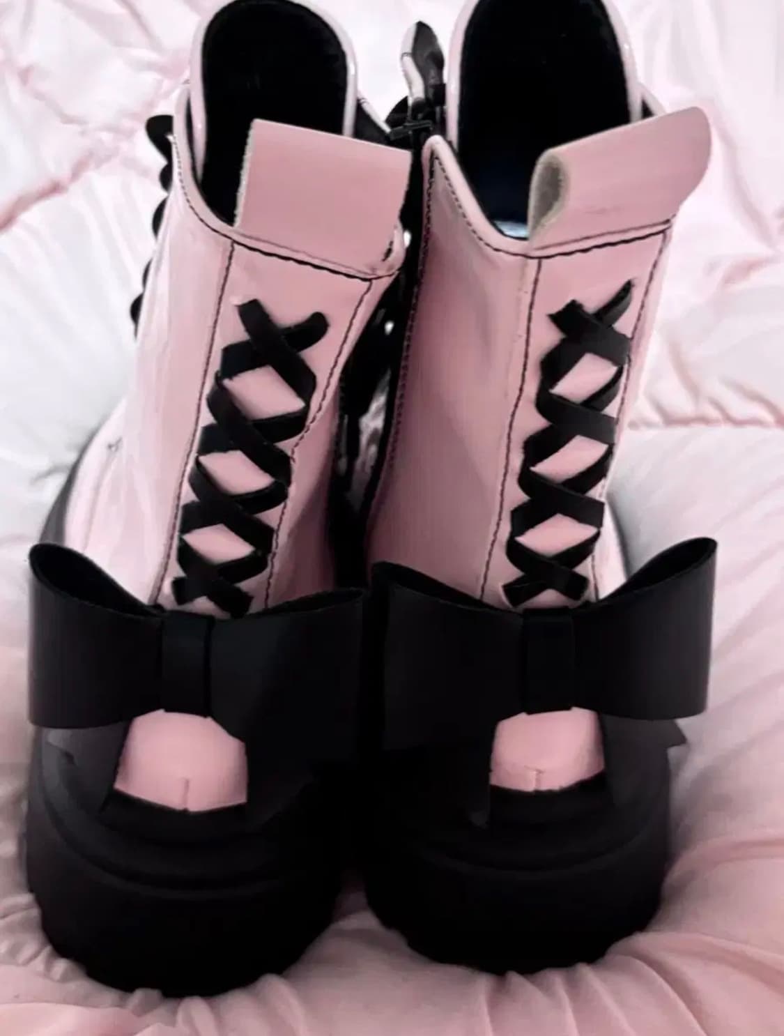 유어러버블 러브 리본 코르셋 워커 상품이미지2