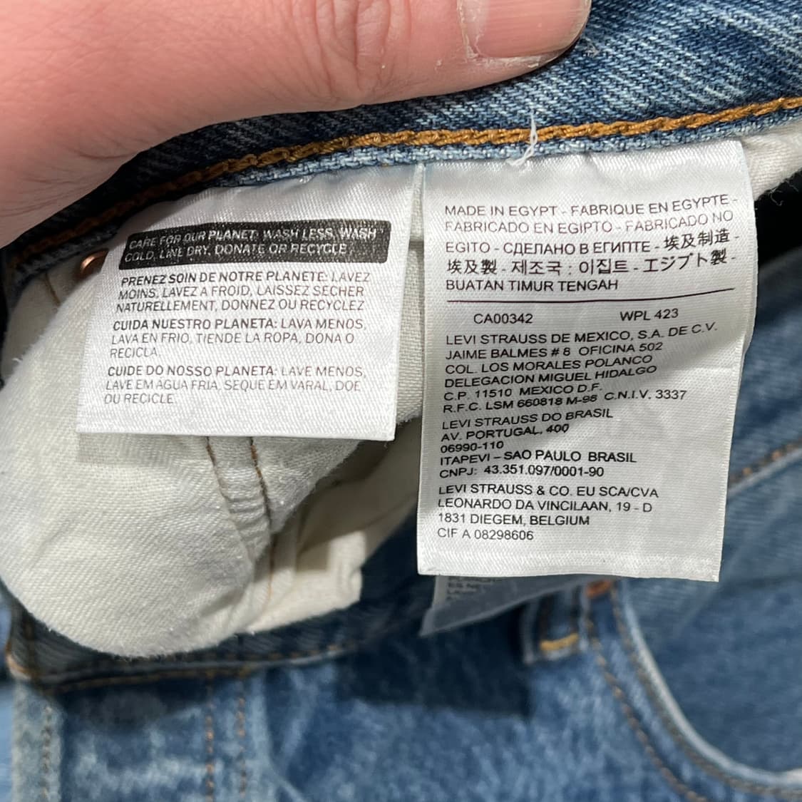 리바이스 501 데님팬츠 s09383 상품이미지8