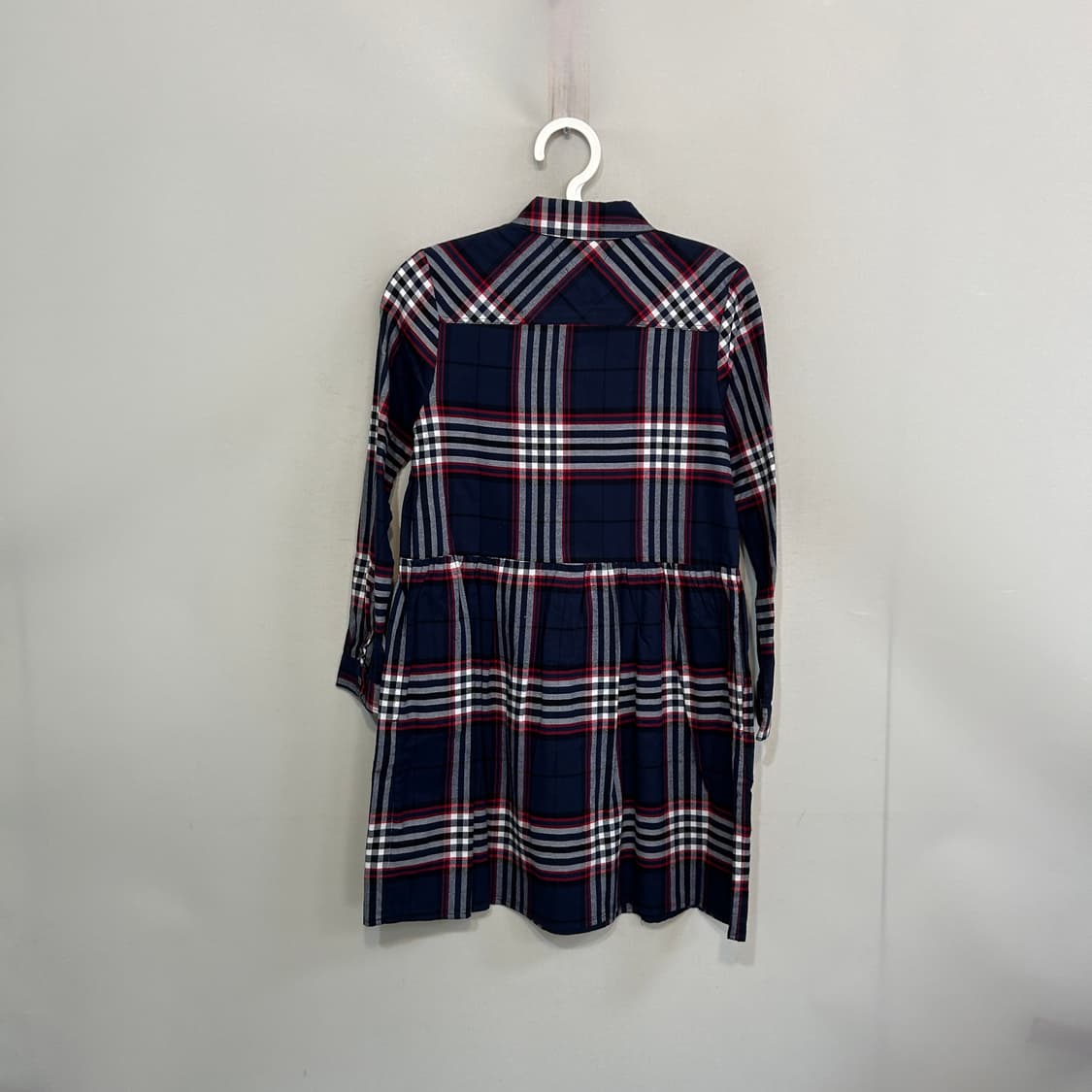 타미힐피거 키즈 체크 원피스 152 새상품 상품이미지3