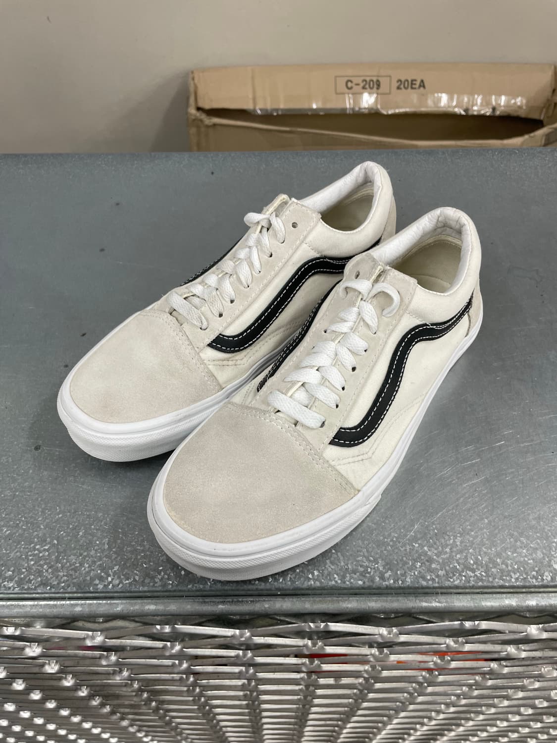 반스 올드스쿨 스웨이드 마시멜로우  255 상품이미지2