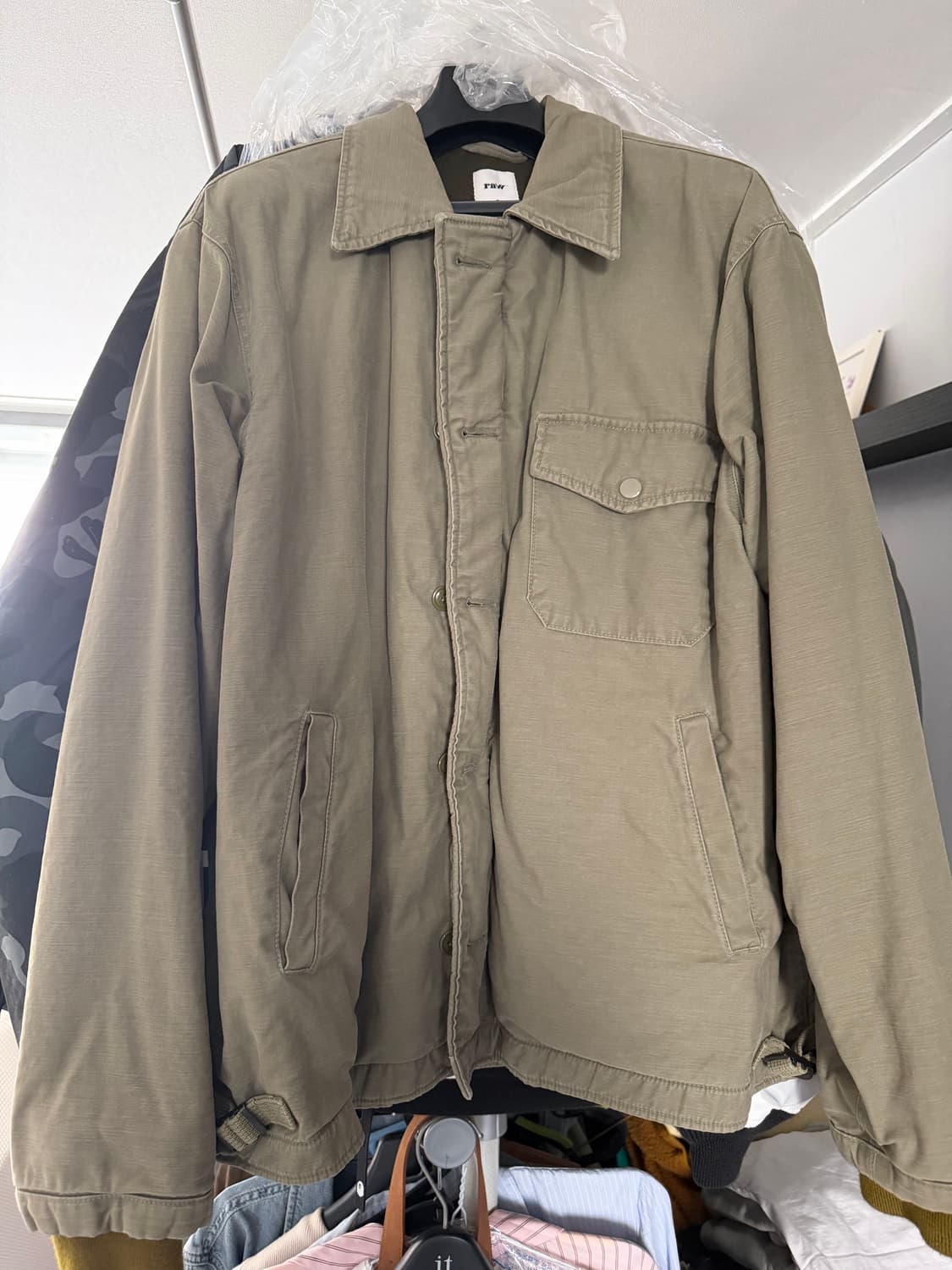 블라인드파일즈 덱자켓 올리브 상품이미지1