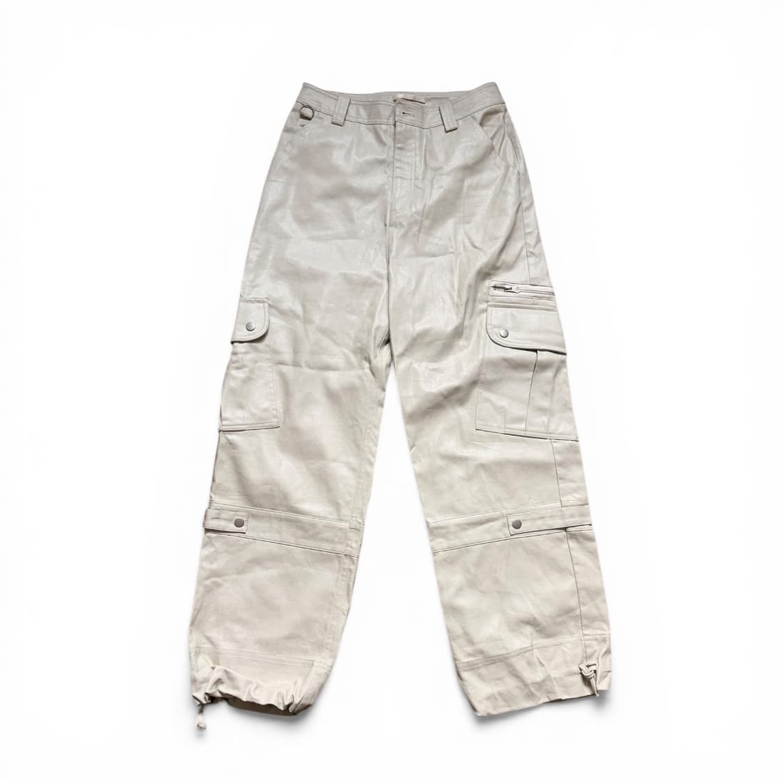 타입서비스 Coated Snap Pants [Ivory] 상품이미지6