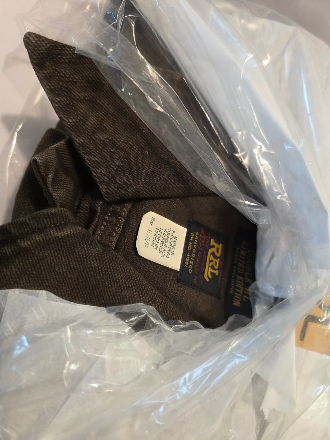 RRL 더블알엘 Lot 271 한국 익스클루시브 XL 상품이미지1