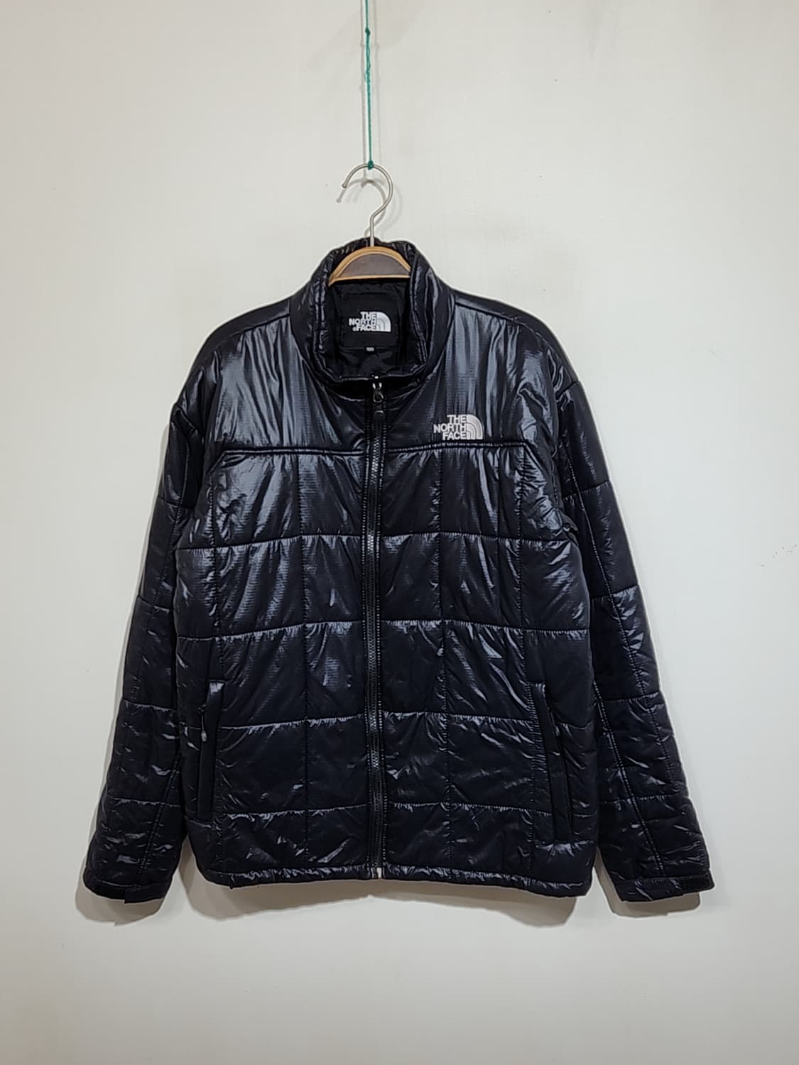 (L) 노스페이스 경량패딩 점퍼 블랙 등산복 아웃도어 자켓  상품이미지1