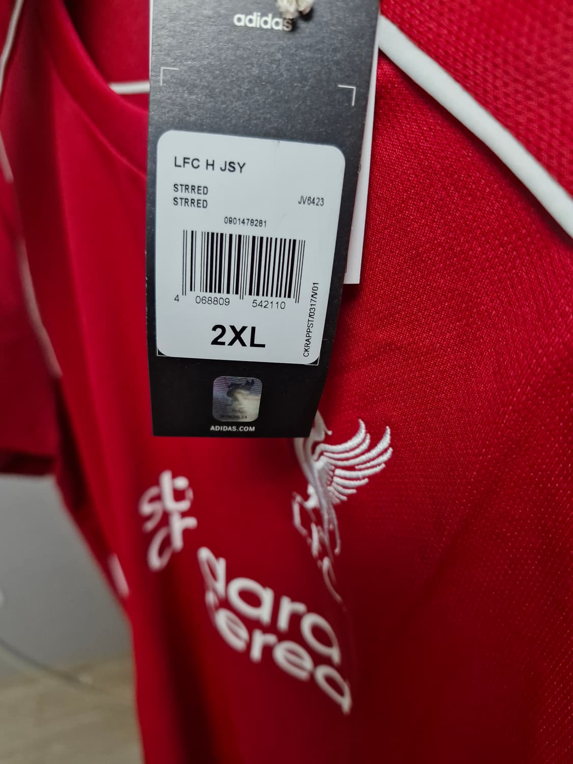 리버풀 25 26 홈 비르츠 마킹 유니폼 상품이미지3