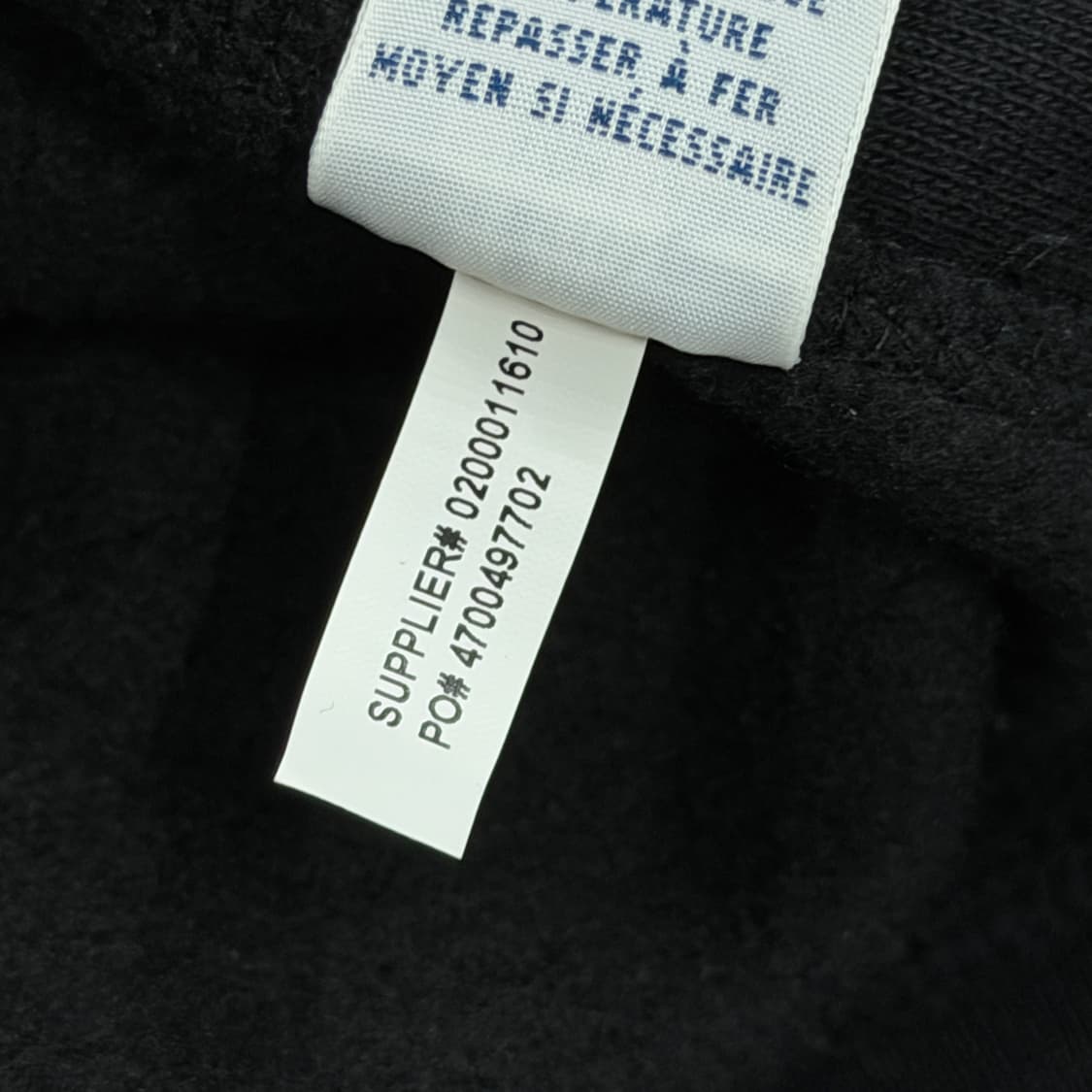 폴로 랄프로렌 빅포니 옐로우 블랙 기모 후드집업 자켓 2XL 상품이미지7