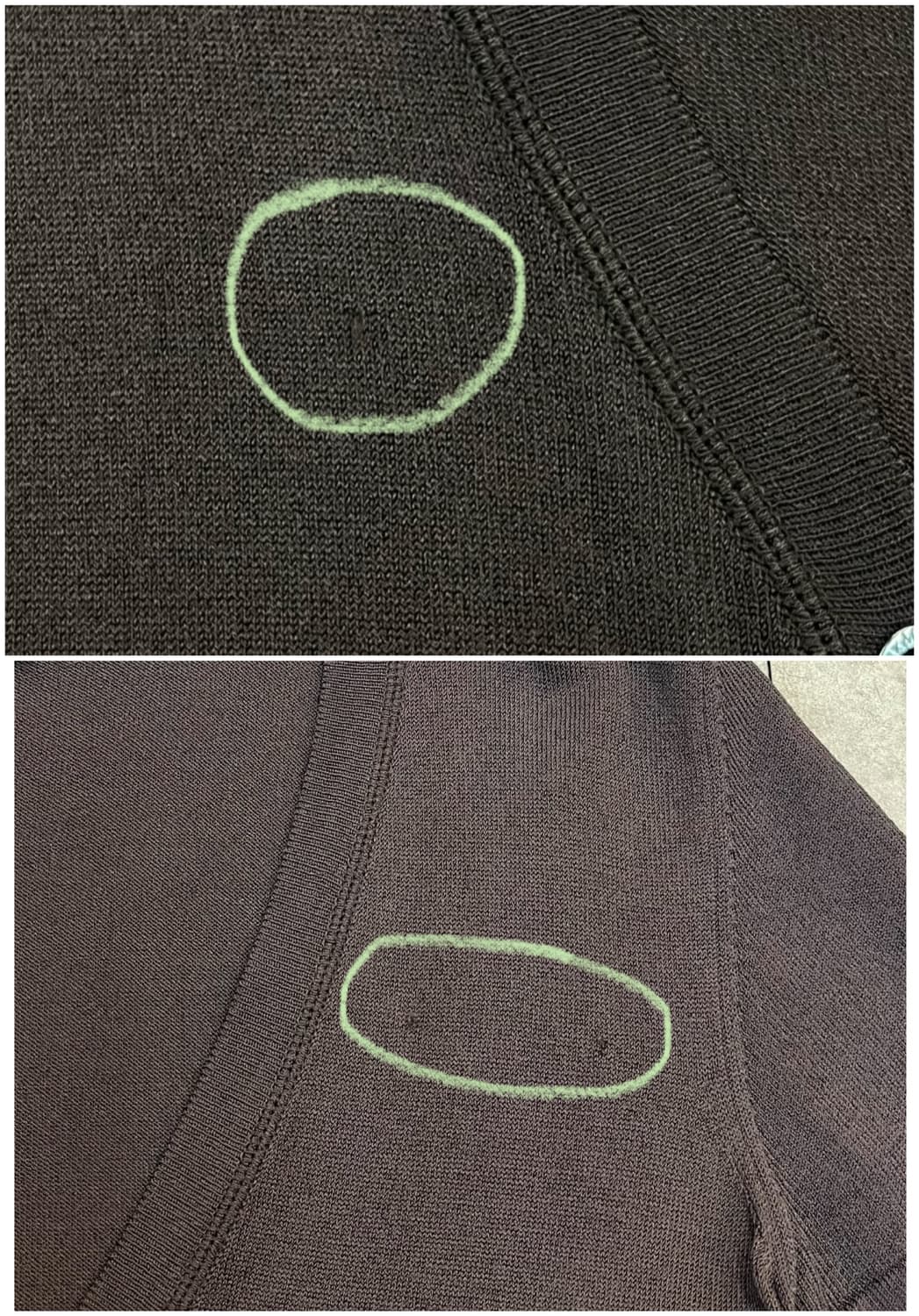 막스마라 반팔 가디건 브라운 M #csz3726 상품이미지5