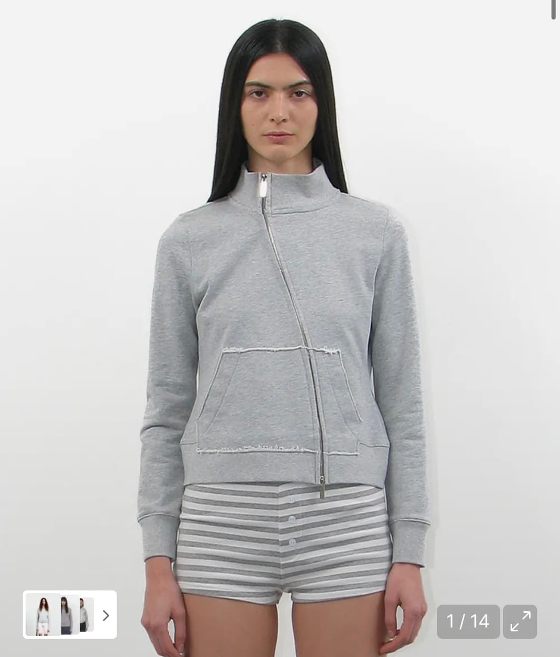 파르티멘토 컷오프 92 언발란스드 트랙직업 - 멜란지 상품이미지2