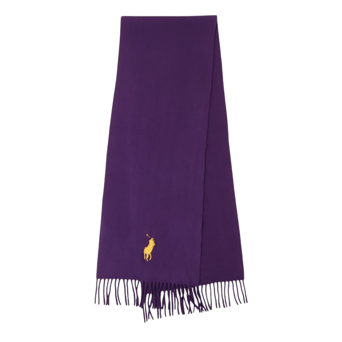 폴로 랄프로렌 퍼플 빅포니 램스울 머플러 상품이미지4