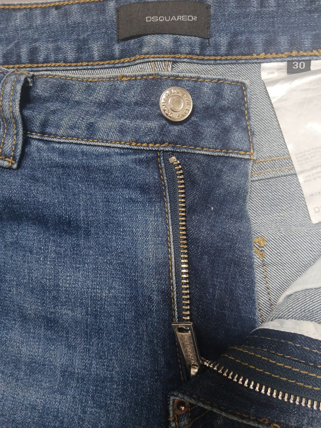 [30] 디스퀘어드2 데미지 타이디바이커진 청바지 상품이미지6