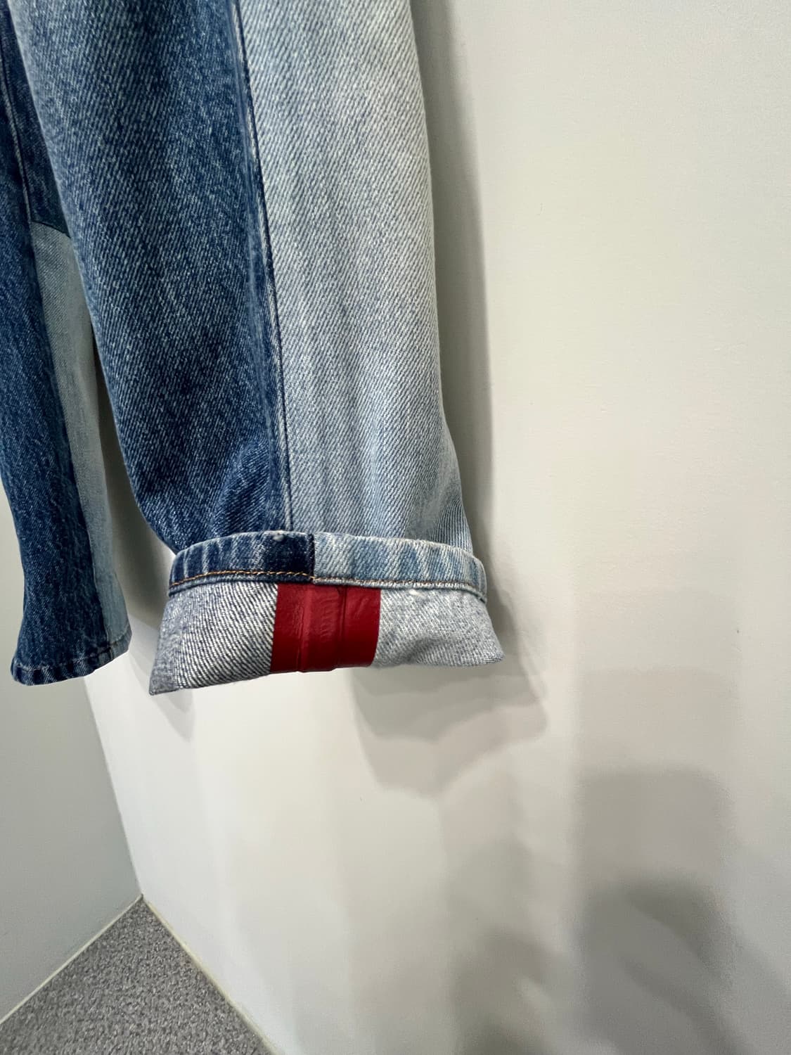 발렌티노 컬러블록 투톤진 33 상품이미지5