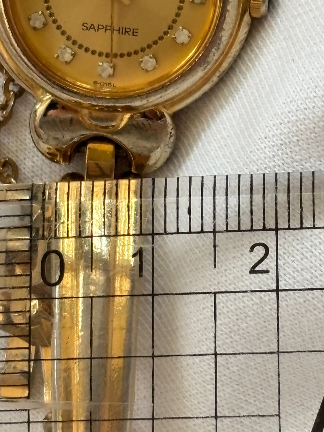 vintage damon metal chain watch  상품이미지10