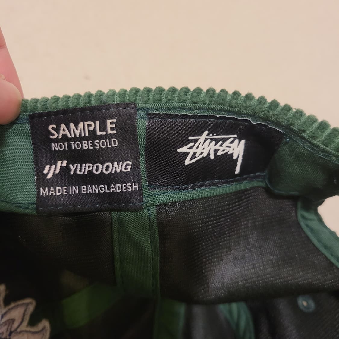 스투시 플라워 코듀로이 캡 os 상품이미지7