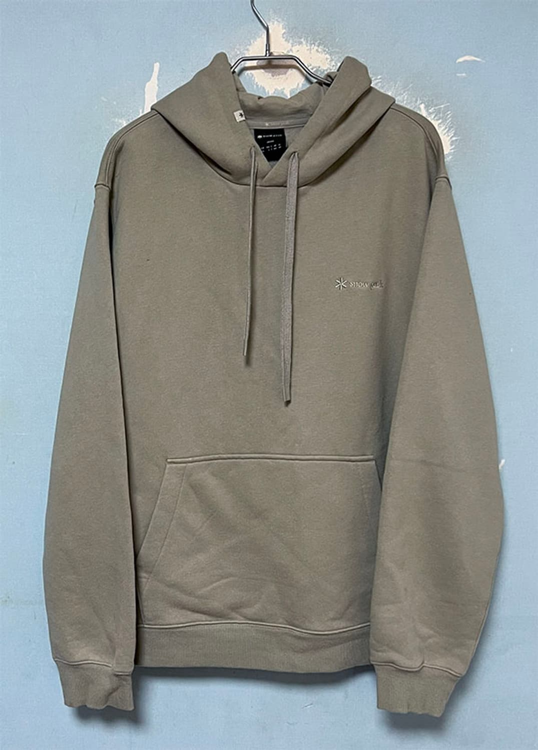 스노우피크 남자 후드맨투맨 추동 기모 캐주얼 XL 105 상품이미지1