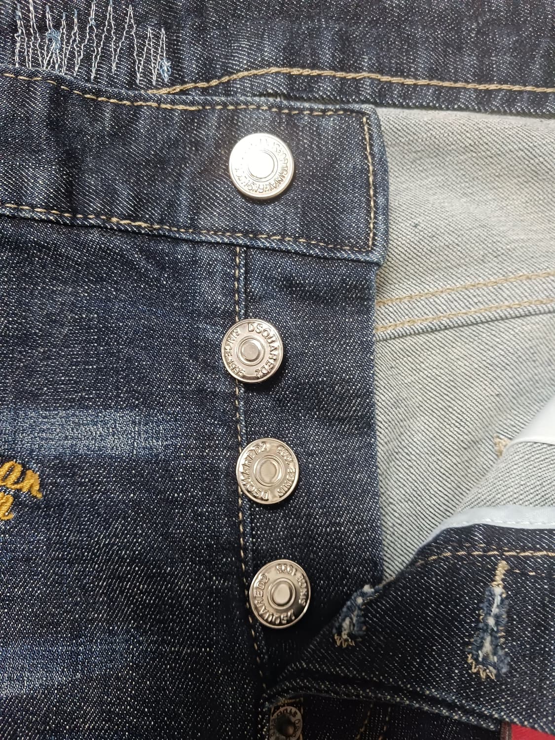 [34] 디스퀘어드2 D링 바이커진 청바지 상품이미지6