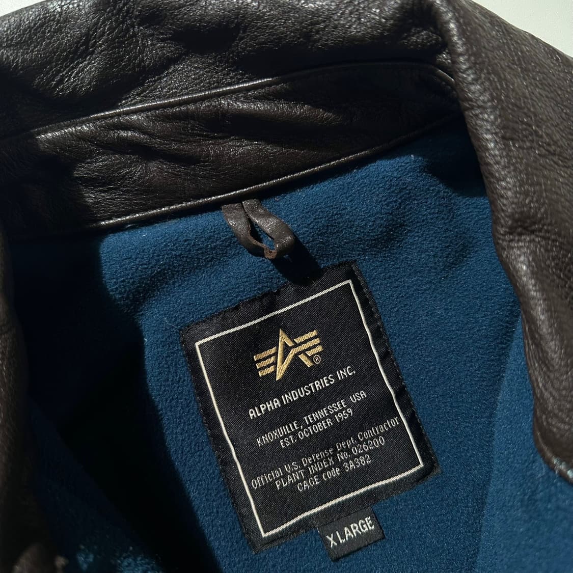 알파인더스트리 CWU-45/P 플라이트 항공점퍼 봄버 자켓 상품이미지5