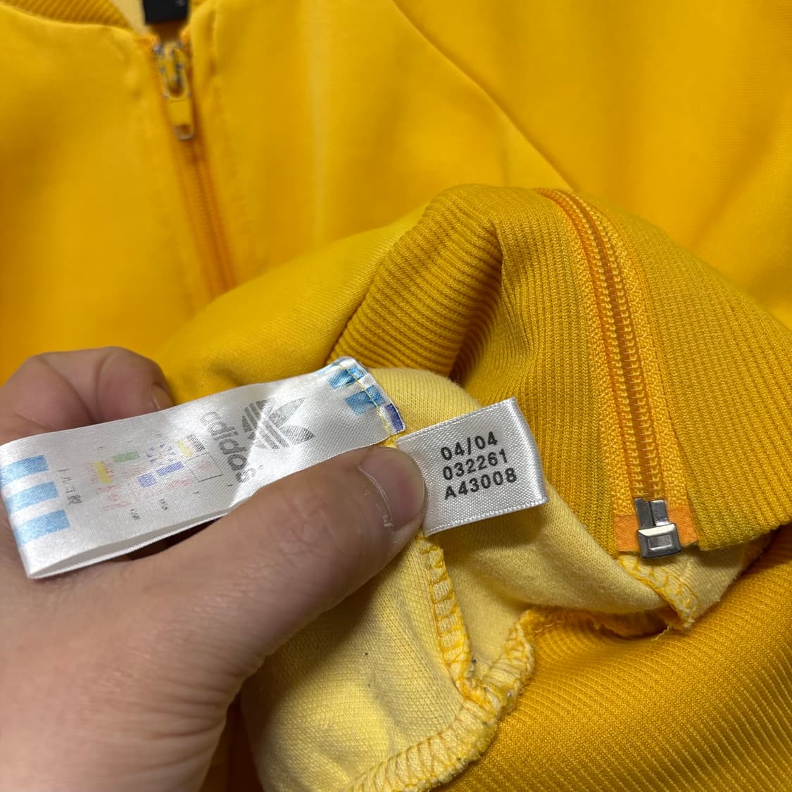 아디다스 노랑 삼선 져지 상품이미지5