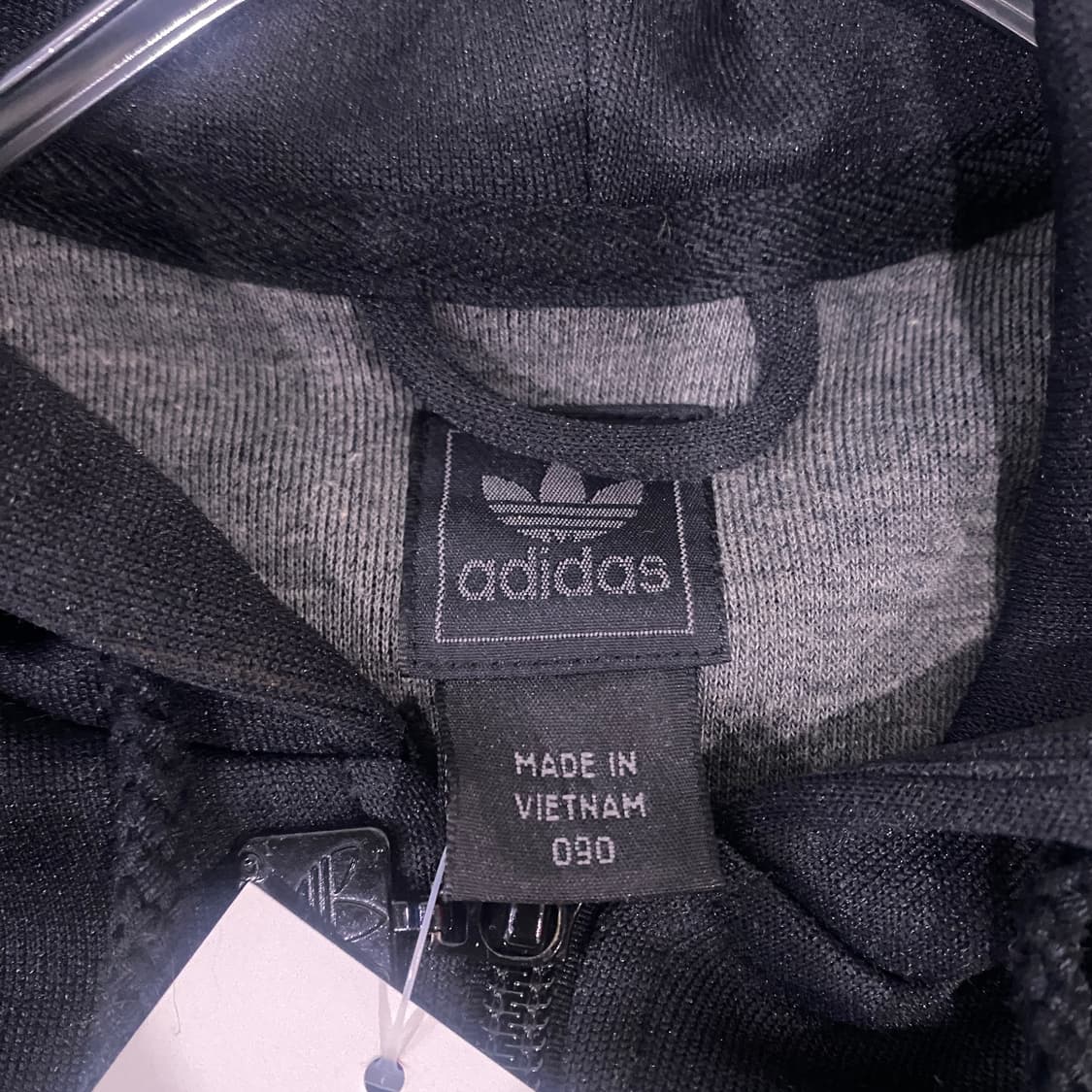 아디다스 00s 오리지널 블랙 배색 후드 트랙탑 져지 B3034  상품이미지4