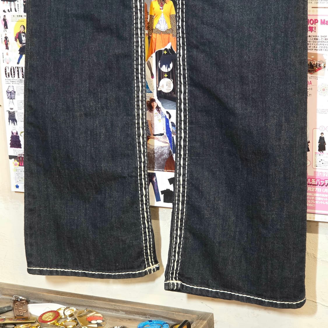 트루릴리전 USA 진청 부츠컷 데님팬츠 상품이미지8