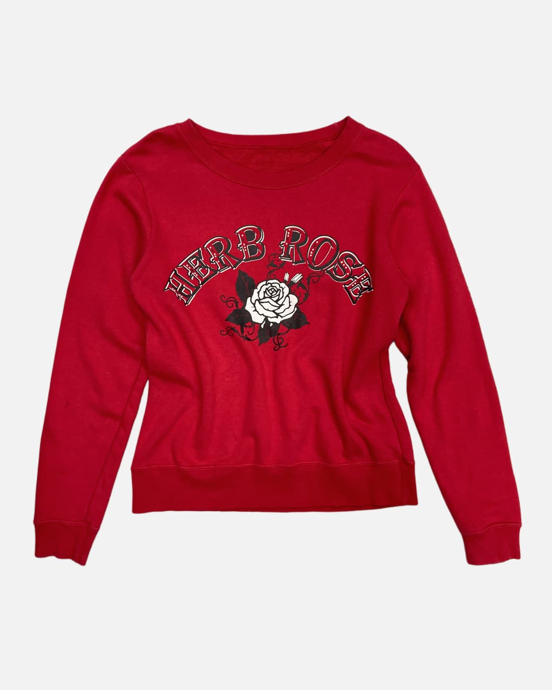 red rose cubic sweat shirt 상품이미지1