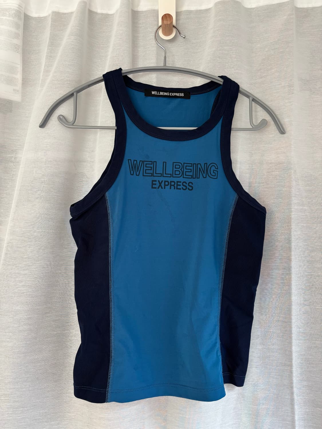 웰빙익스프레스 Sporty Sleeveless Navy 상품이미지1