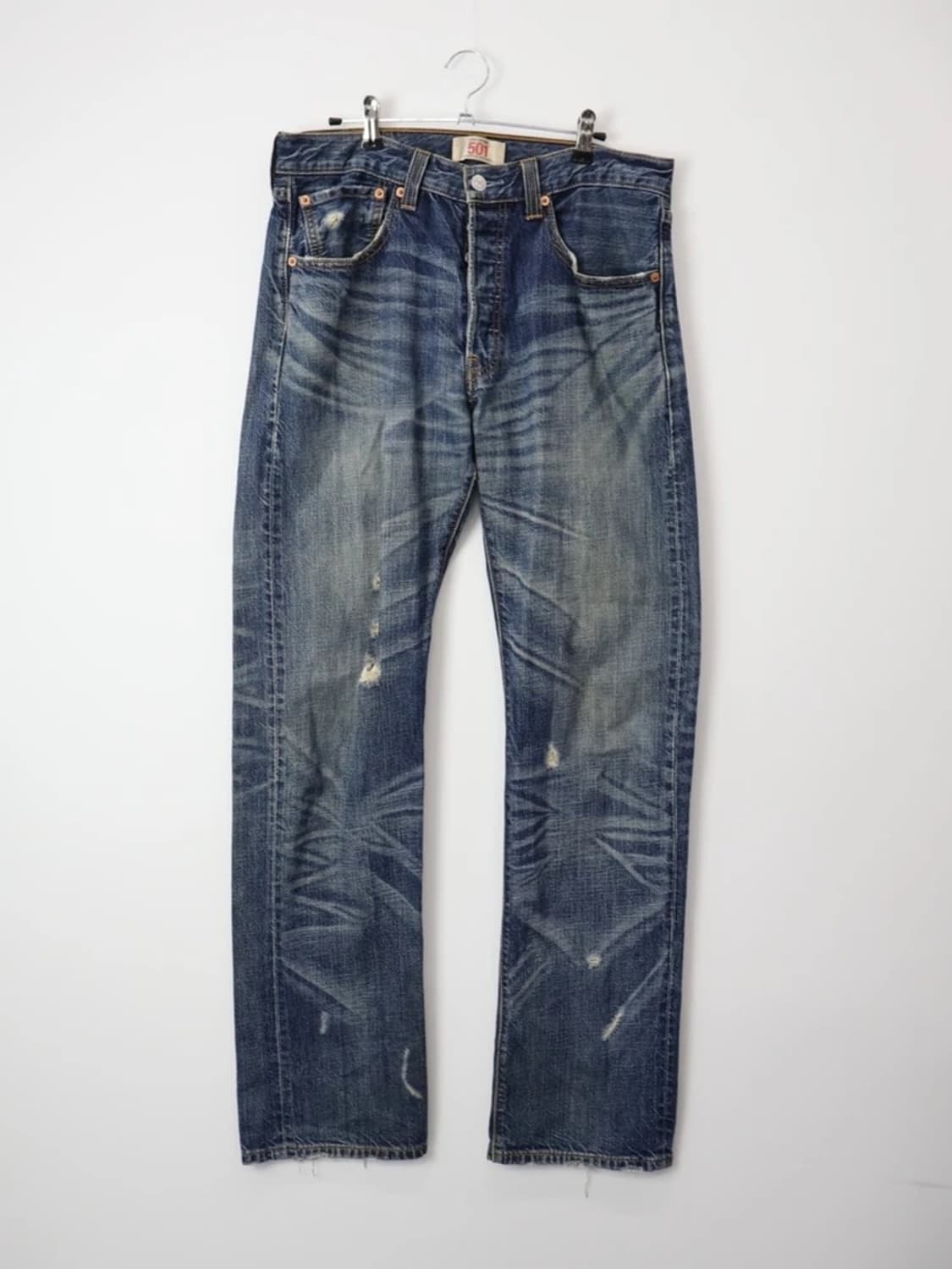 00's Levis 501 Vintage Fade Denim Pants 상품이미지5