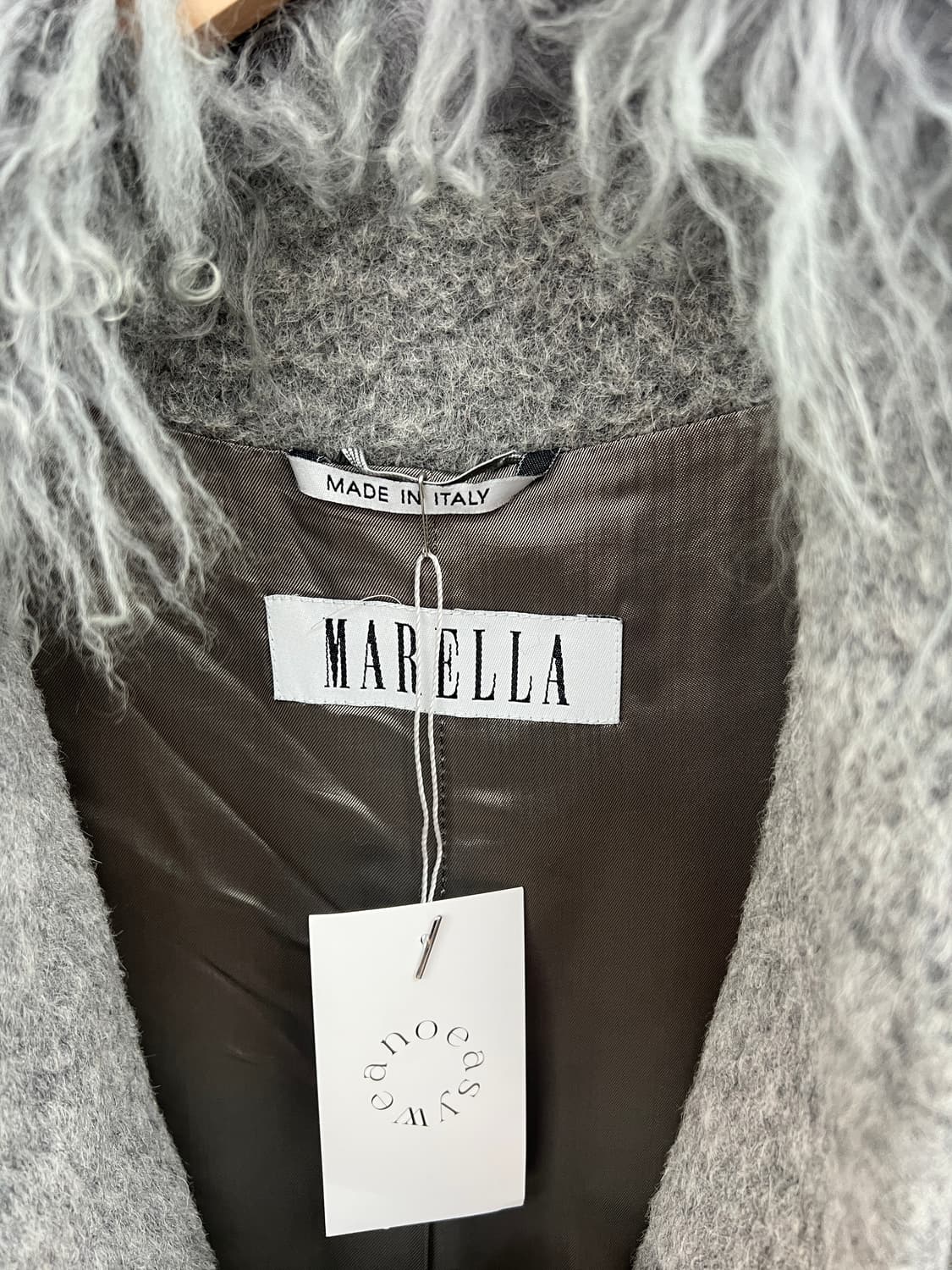 마렐라 막스마라 섀기 디테일 코트 상품이미지5