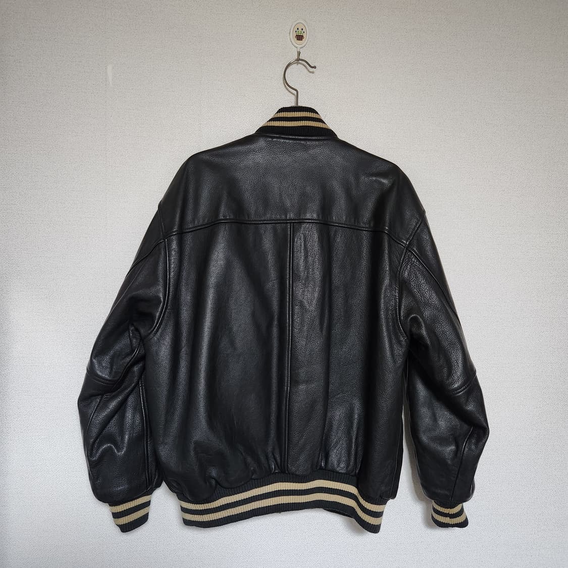 90s 브랜따노 양가죽 항공 점퍼 100 상품이미지2