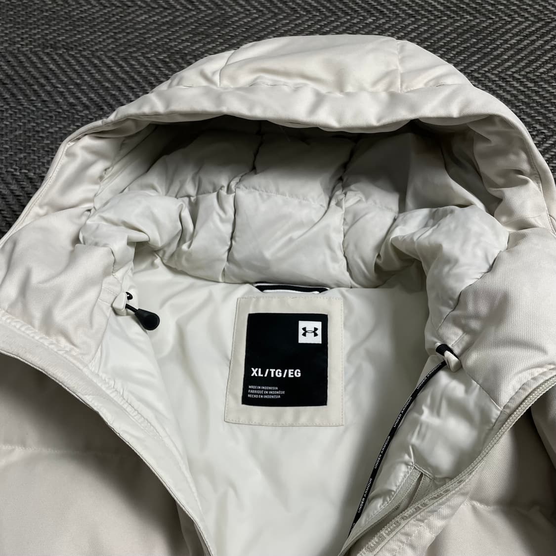언더아머 덕 다운 패딩 점퍼 아이보리 y 4003 상품이미지6