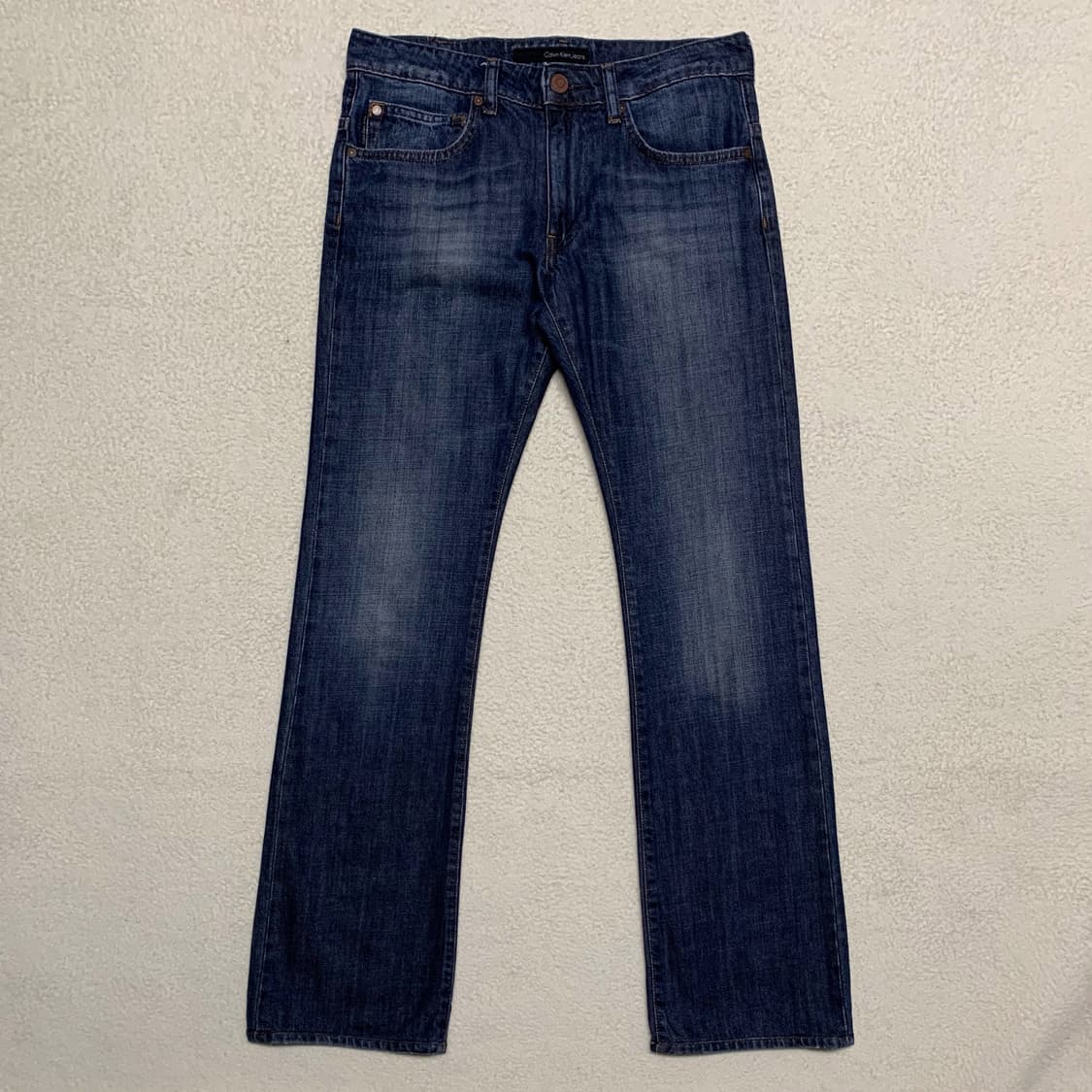 [표기 30, 실측 33] 캘빈 클라인 부츠컷 데님팬츠 상품이미지3
