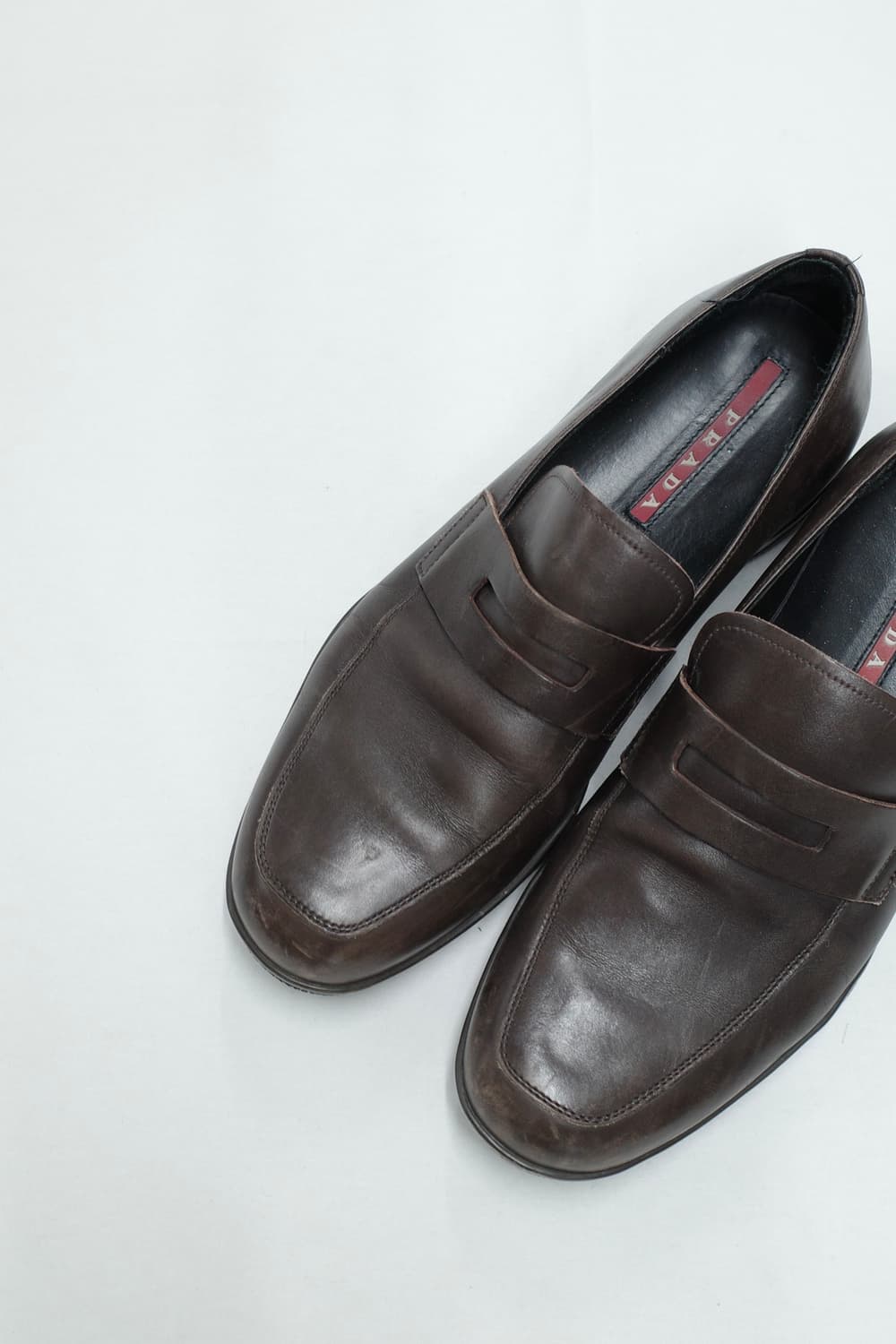 Prada Sport Leather Loafers 상품이미지3