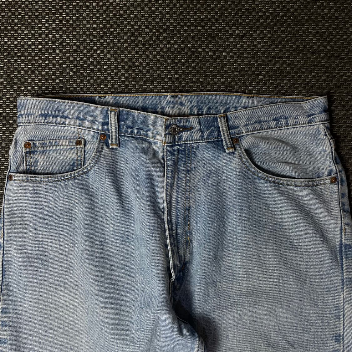 (38) 리바이스 550 38X30 연청 데님 팬츠 상품이미지3