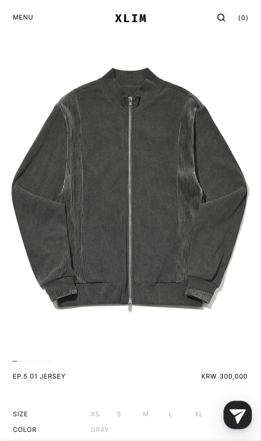 [구매] 엑슬림 ep.5 01 jersey gray 상품이미지1