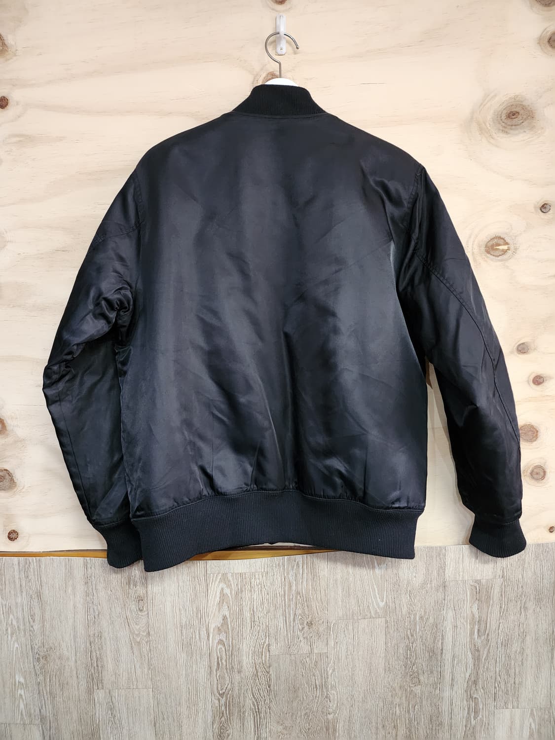 837) 엄브로 블랙 퀄팅 봄버 자켓 상품이미지6