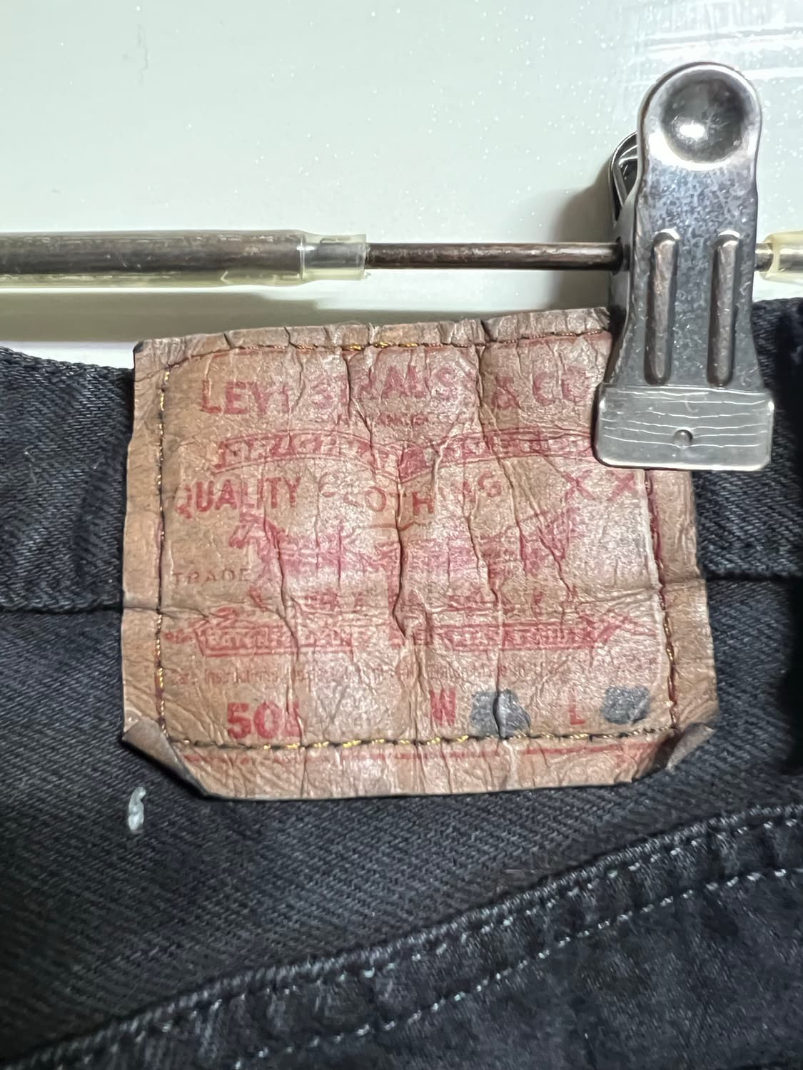 빈티지 90년대 리바이스 레오파드진 상품이미지6