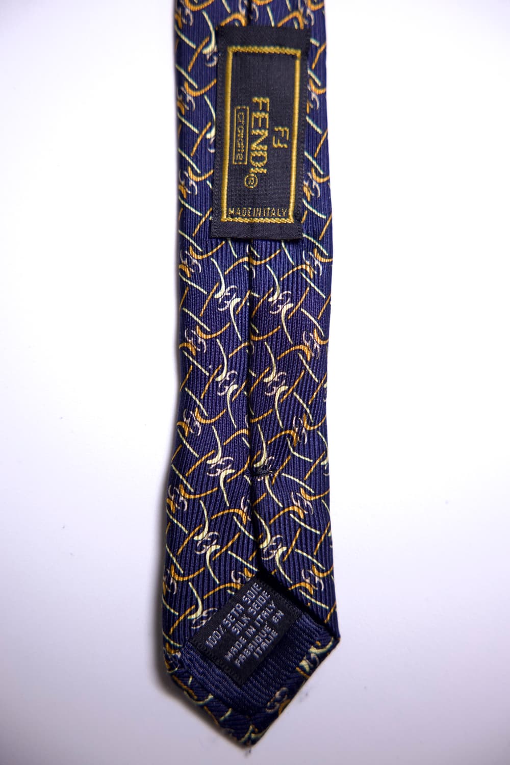 [Made in Italy]Fendi Silk Cravatte Tie  상품이미지3