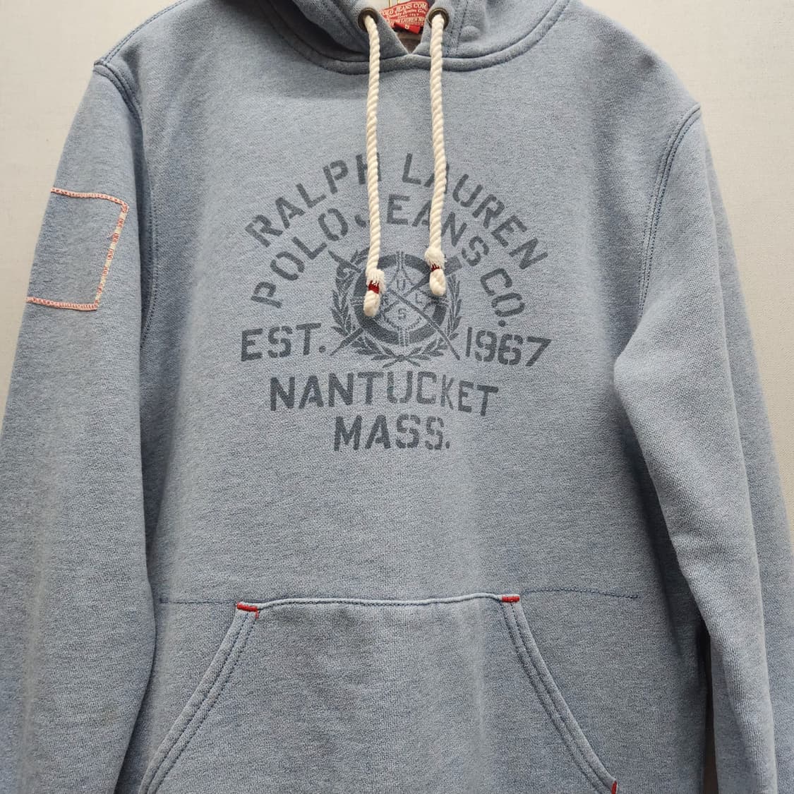 폴로진스컴퍼니 빈티지 빅로고 후드티 S(M) 상품이미지2