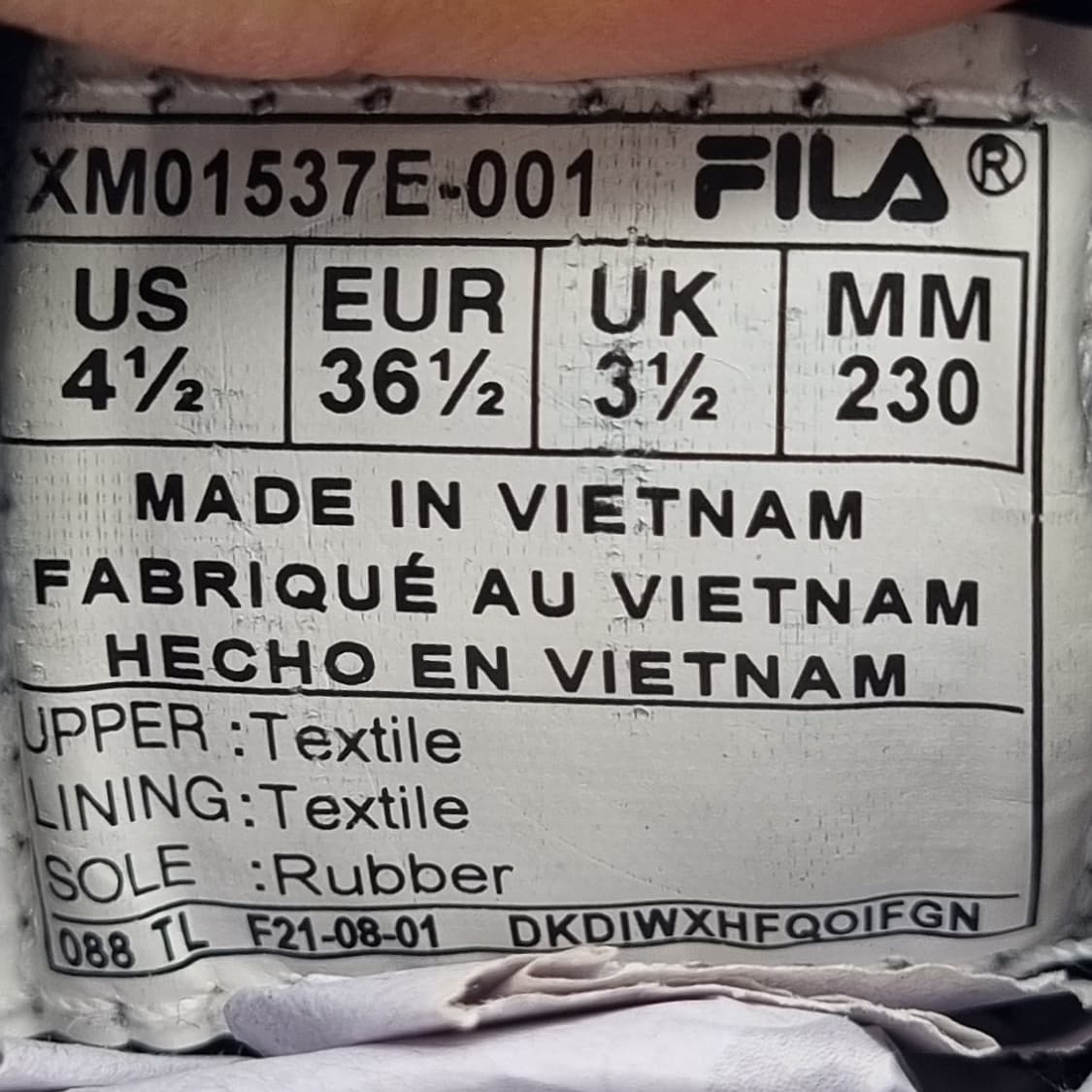 휠라 클래식 킥스 스니커즈 230 상품이미지6