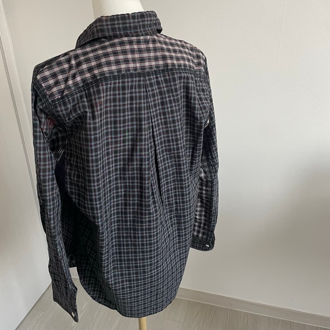Junya Watanabe Patchwork Check Shirt XS 상품이미지3