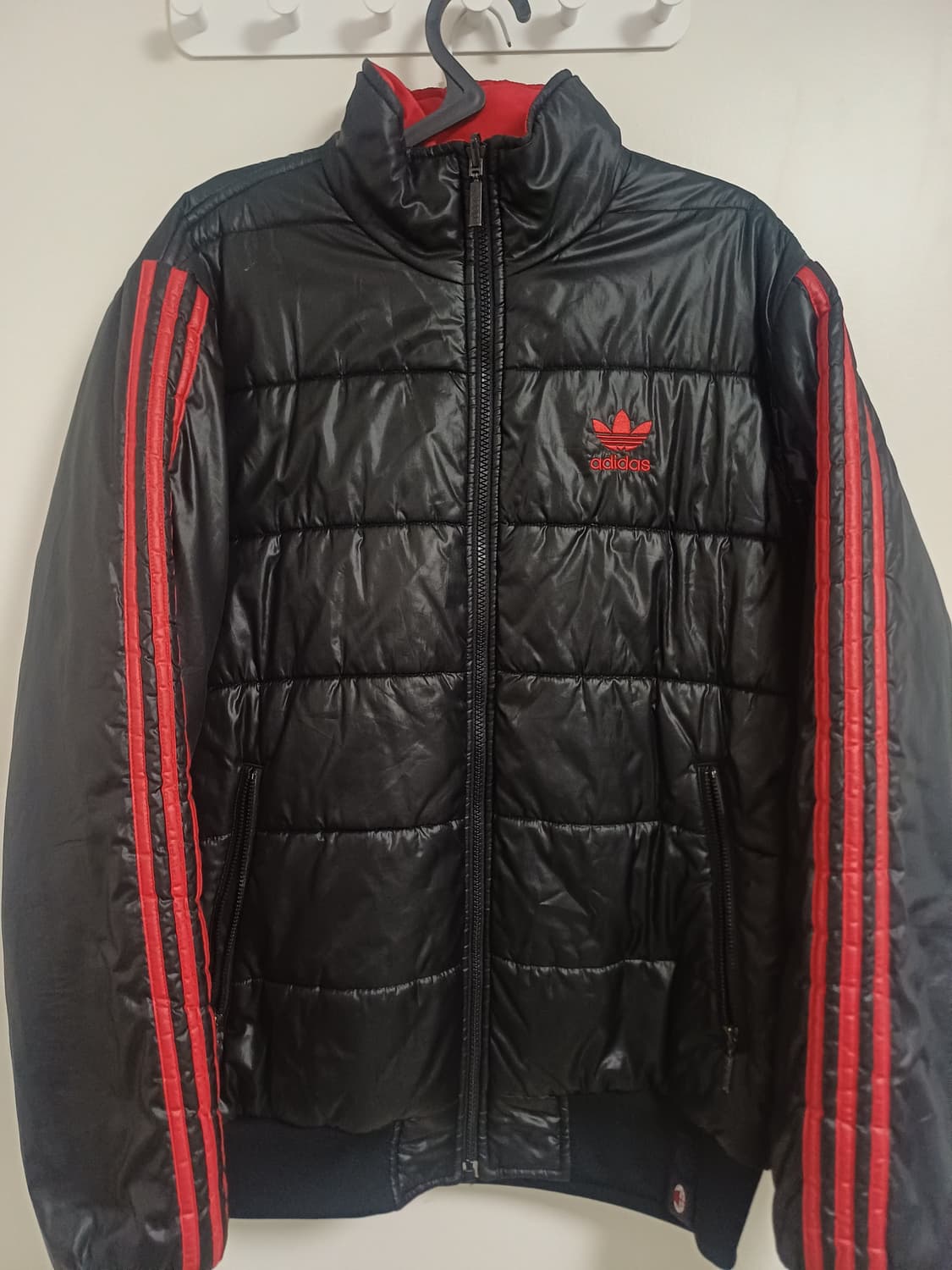 아디다스 ac밀란 리버시블 경량패딩 상품이미지1