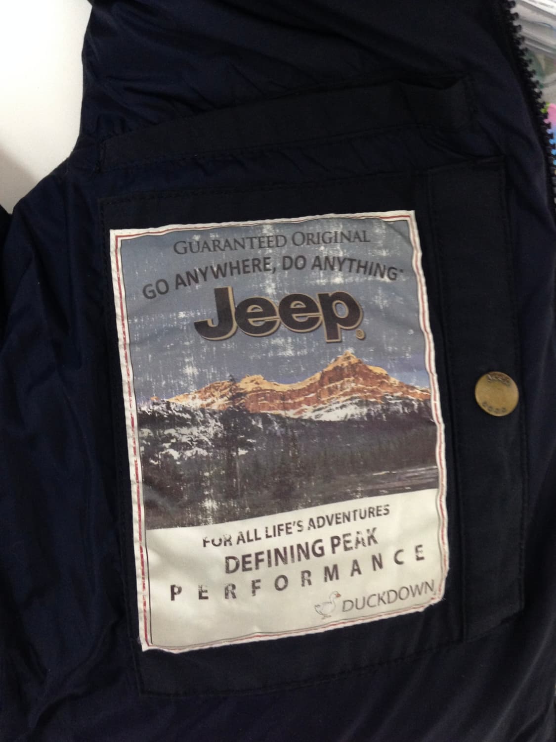 지프 패딩 조끼 상품이미지3