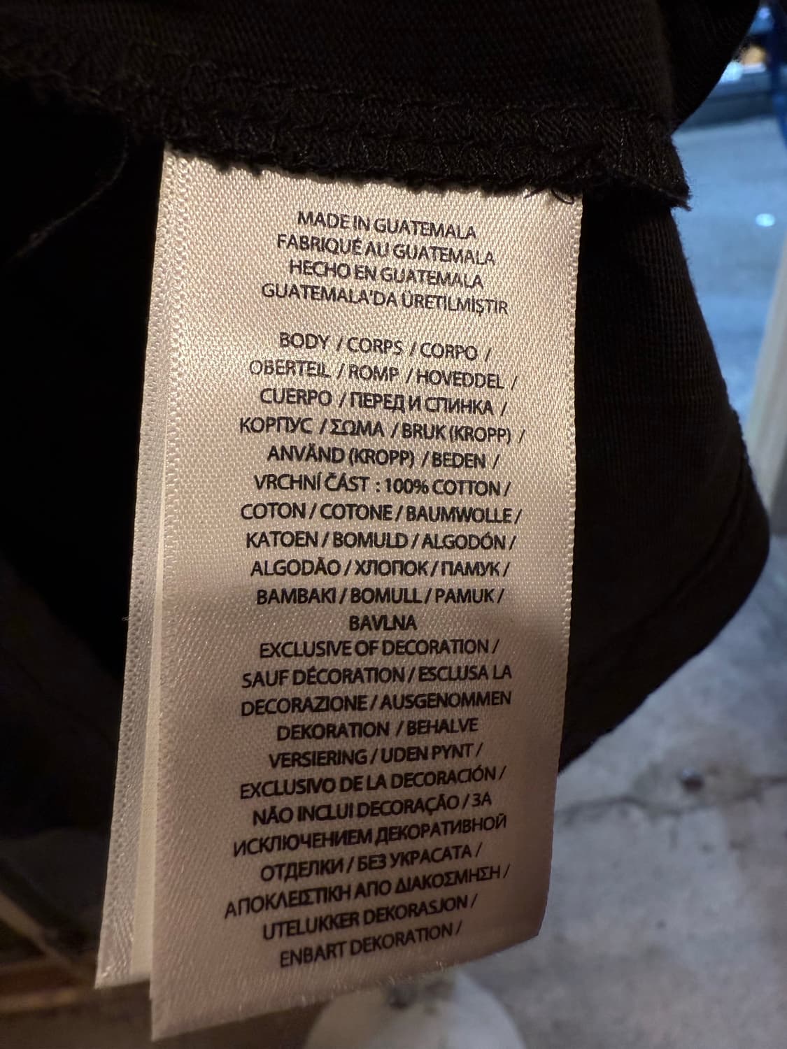 폴로 랄프로렌 블랙 베어 반팔티 상품이미지3