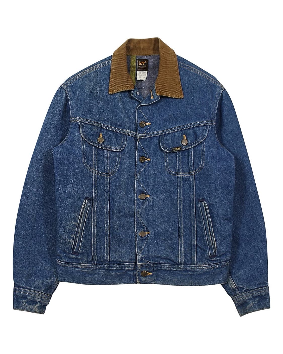 1980s USA Lee 221 스톰라이더 데님 자켓 리 빈티지 미국제 상품이미지1